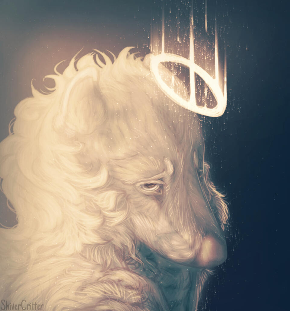 Bust with Simple Background