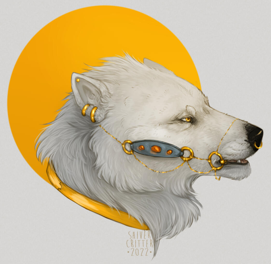 Bust with Simple Background